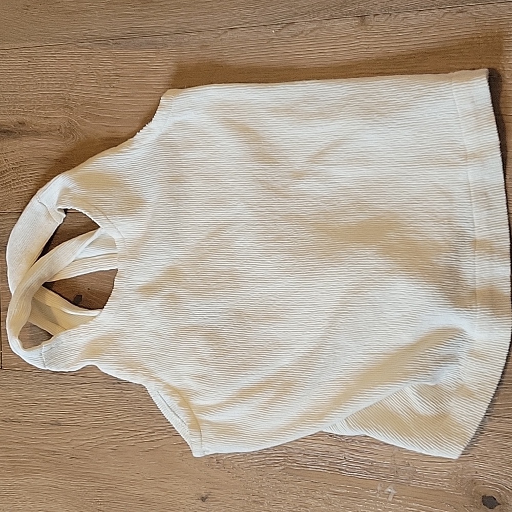 Madewell Size Medium Cream Colored Top - Picture 5 of 5